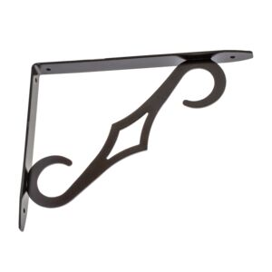 SHELF BRACKET 10" COLONIAL STYLE BLACK SHELF BRACKET 10" COLONIAL STYLE BLACK